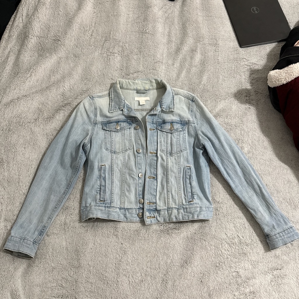 H&M Faded Blue Jean Jacket